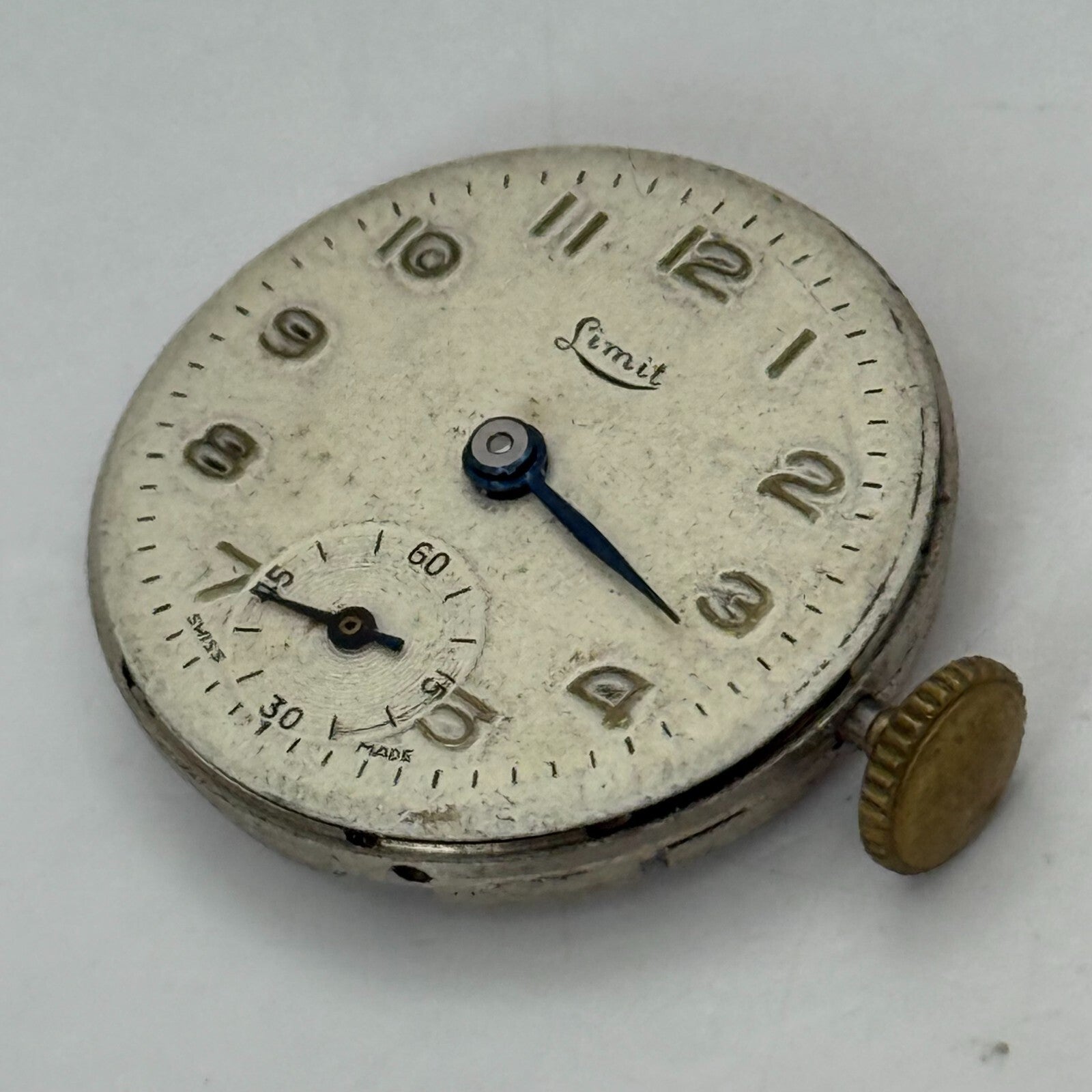 19.7mm Vintage Limit Vertex Revue 78 Balance Ok Watch Movement PARTS REPAIR