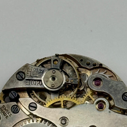 AS A Schild Swiss Watch Movement Manual Wind Vintage Parts Repair Spares 23.5mm