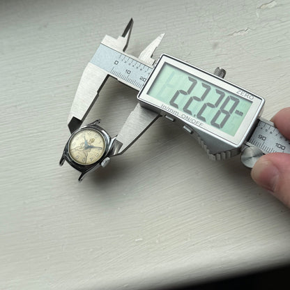 Vintage 1950s Timex Cinderella Great Britain Manual Wind Watch PARTS / REPAIR