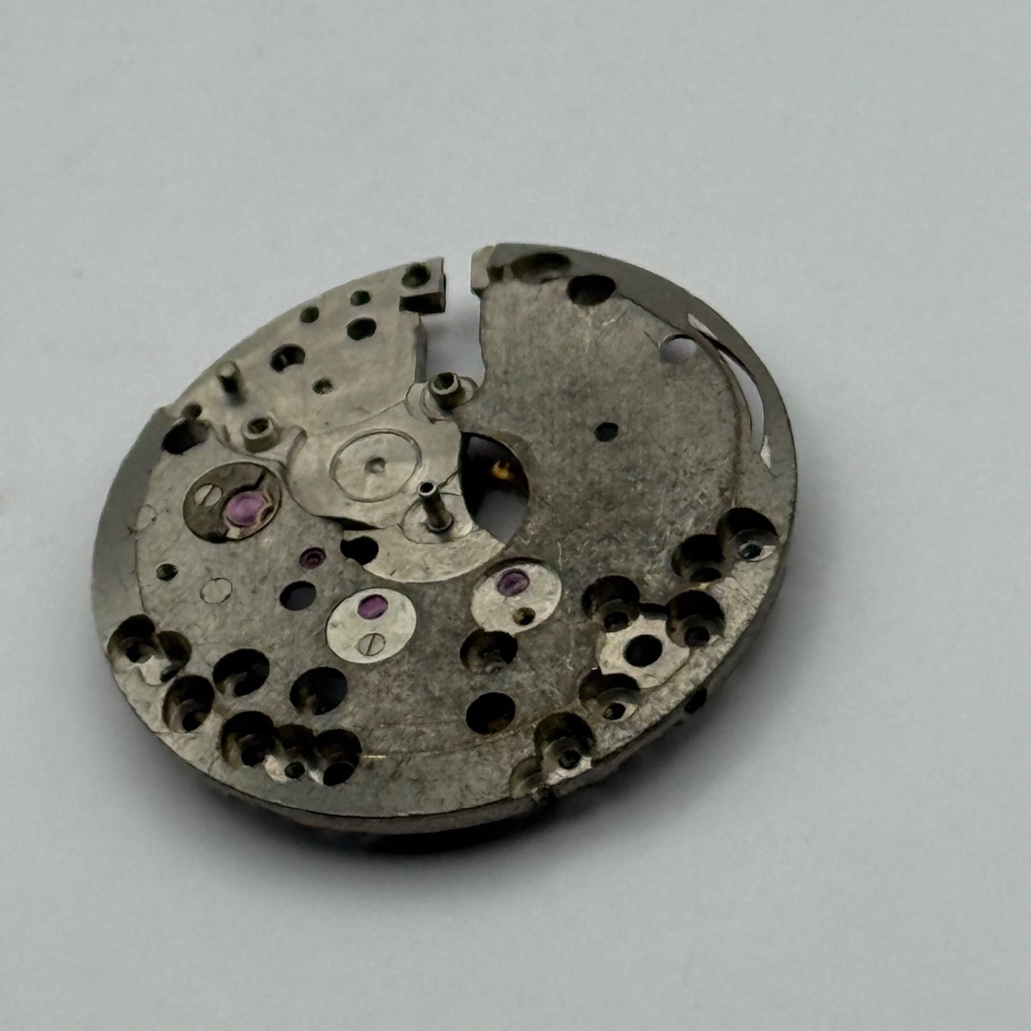 AS 1187 Watch Movement Manual Wind Vintage Swiss Incomplete Parts Repair 23.6mm