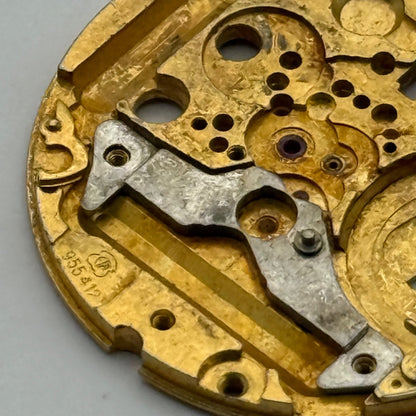 ETA 955.412 Watch Movement Main Plate Quartz Vintage Swiss Parts Repair 23.8mm
