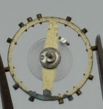 FHF 29 Balance Complete 8-12''' Renata Watch Movement Parts Vintage NOS