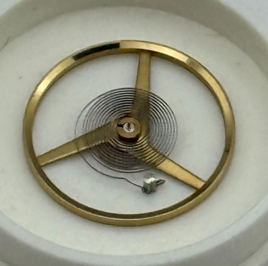 FHF 66 Balance Wheel Complete And Spring 11½’’’ Inca 1626 M Watch Movement Parts