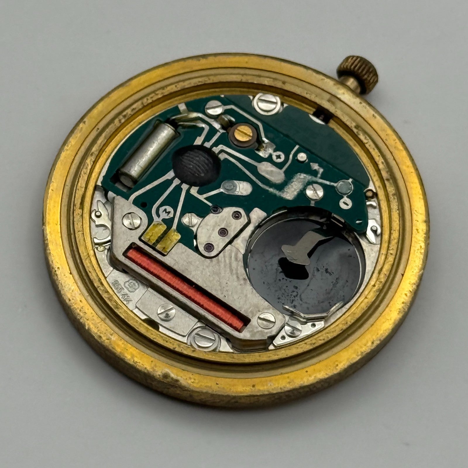 ETA 955.414 Quartz Watch Movement Rotary Date Vintage Swiss Parts Repair 30.9mm