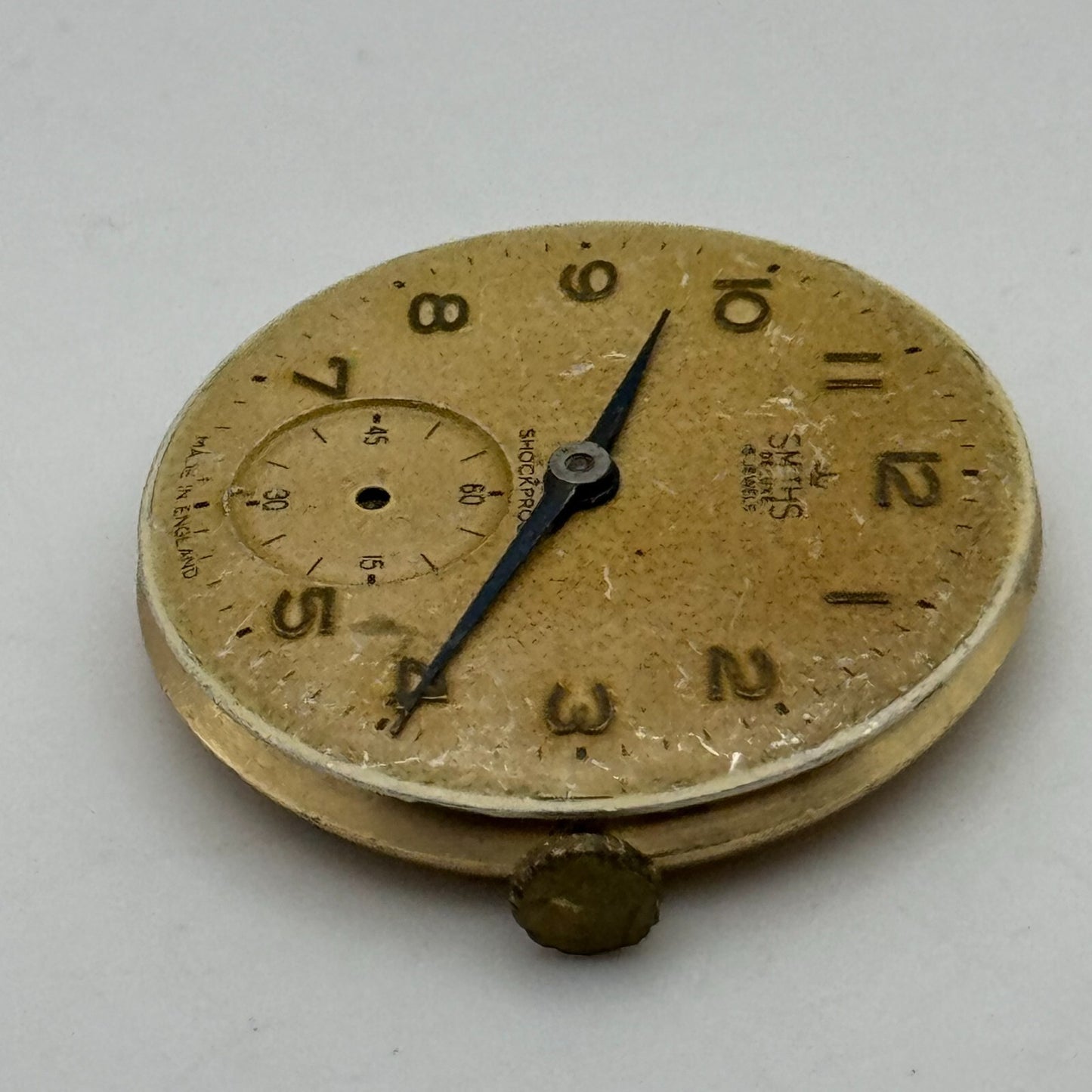 29.2mm Mens Running Smiths De Luxe Cal 44 Shockproof Swiss Watch Movement PARTS