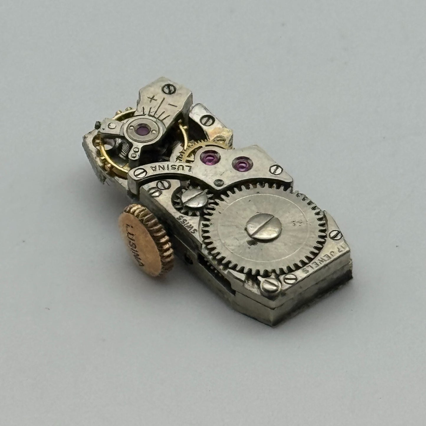 9mm Ladies Lusina FHF 59N Manual Wind 17 Jewels Watch Movement Swiss Made PARTS