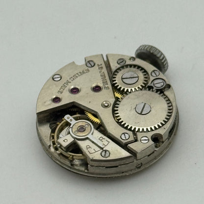 19.7mm Avia Dennison Denisteel Manual Wind Swiss Watch Movement Vintage PARTS
