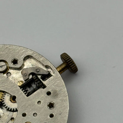 BFG 875 Watch Movement 1 Jewel Manual Wind Swiss Vintage Parts Repair 31.1mm