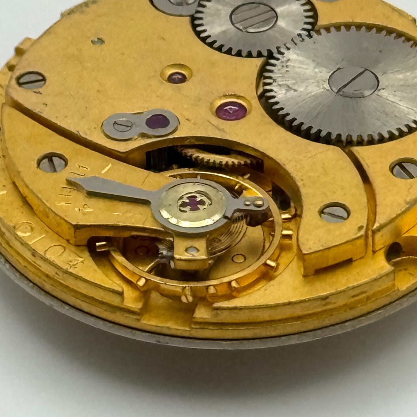 Smiths Imperial 5911 Cal 0104 Watch Movement Manual Wind Vintage Parts 26.9mm