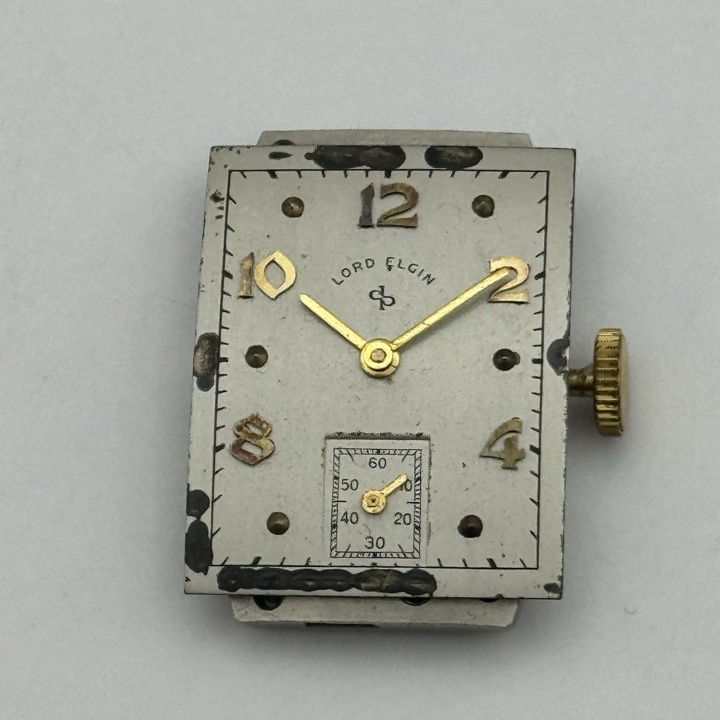 15/0s Running Lord Elgin Grade 559 Model 3 American Watch Movement PARTS SPARES