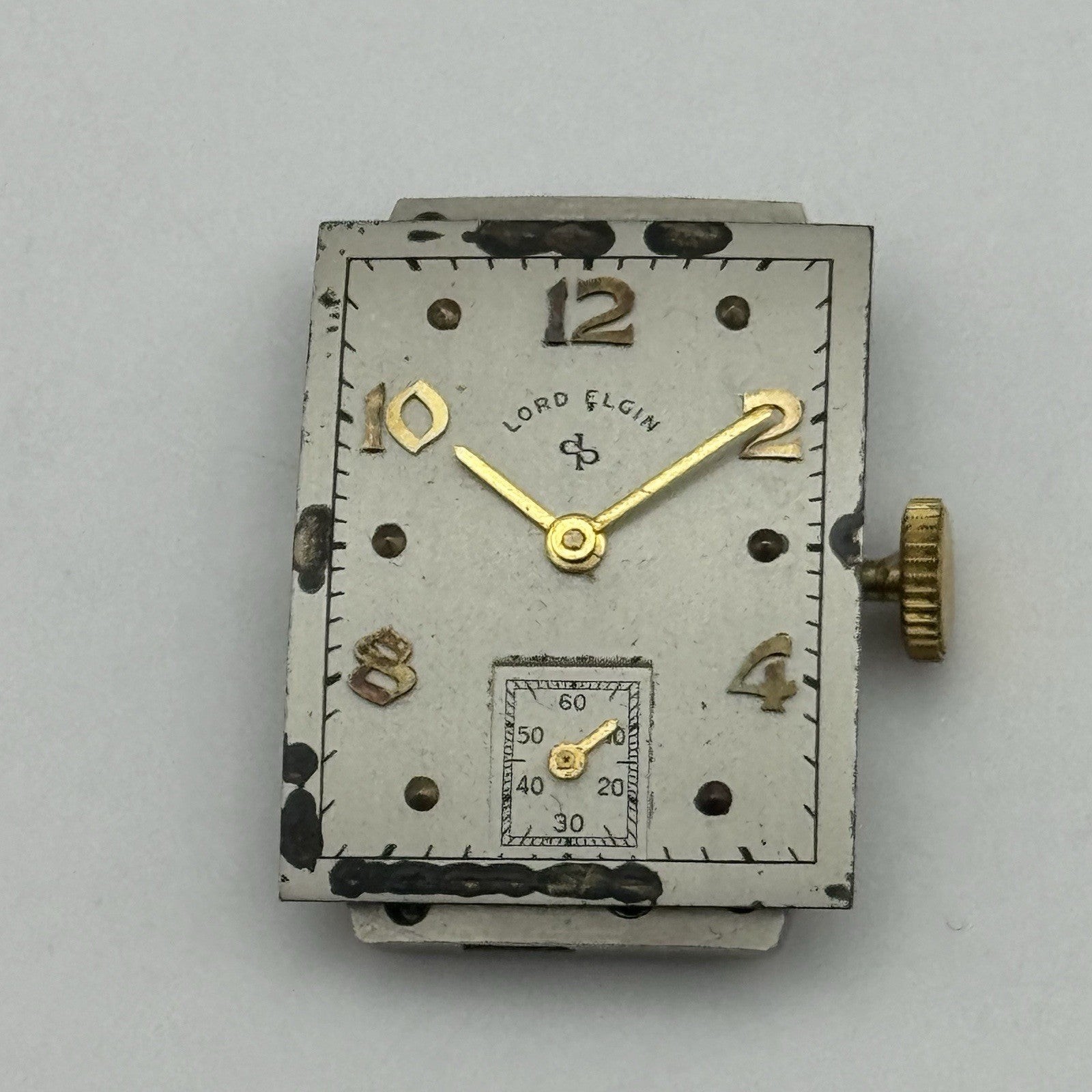 15/0s Running Lord Elgin Grade 559 Model 3 American Watch Movement PARTS SPARES