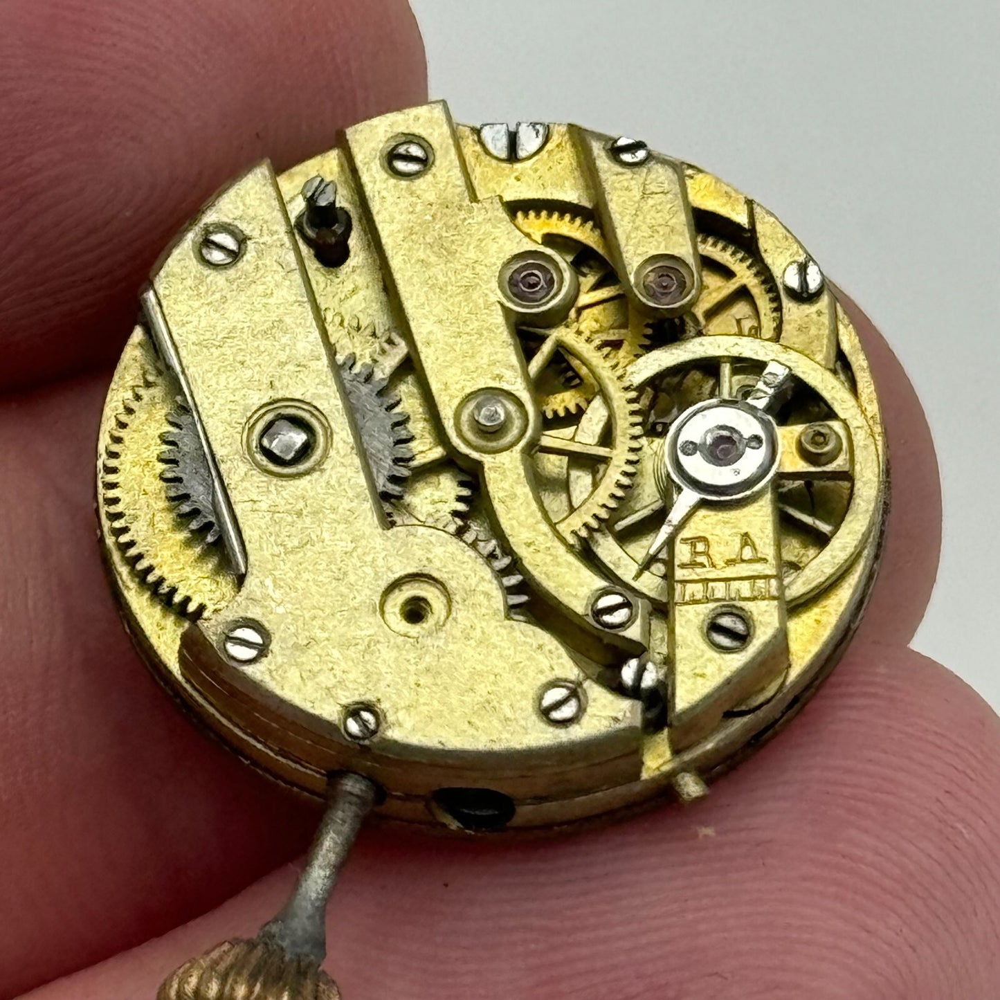 22.7mm Unidentified High Grade Balance Ok Watch Movement Vintage PARTS SPARES