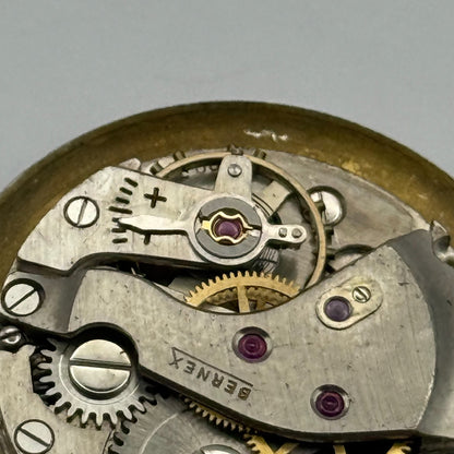 FHF 28 Watch Movement Bernex Manual Wind Vintage Swiss Parts Repair 23.6mm