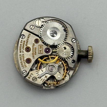 Longines 14.16 Watch Movement Running Manual Wind Vintage Swiss Parts 14.2mm
