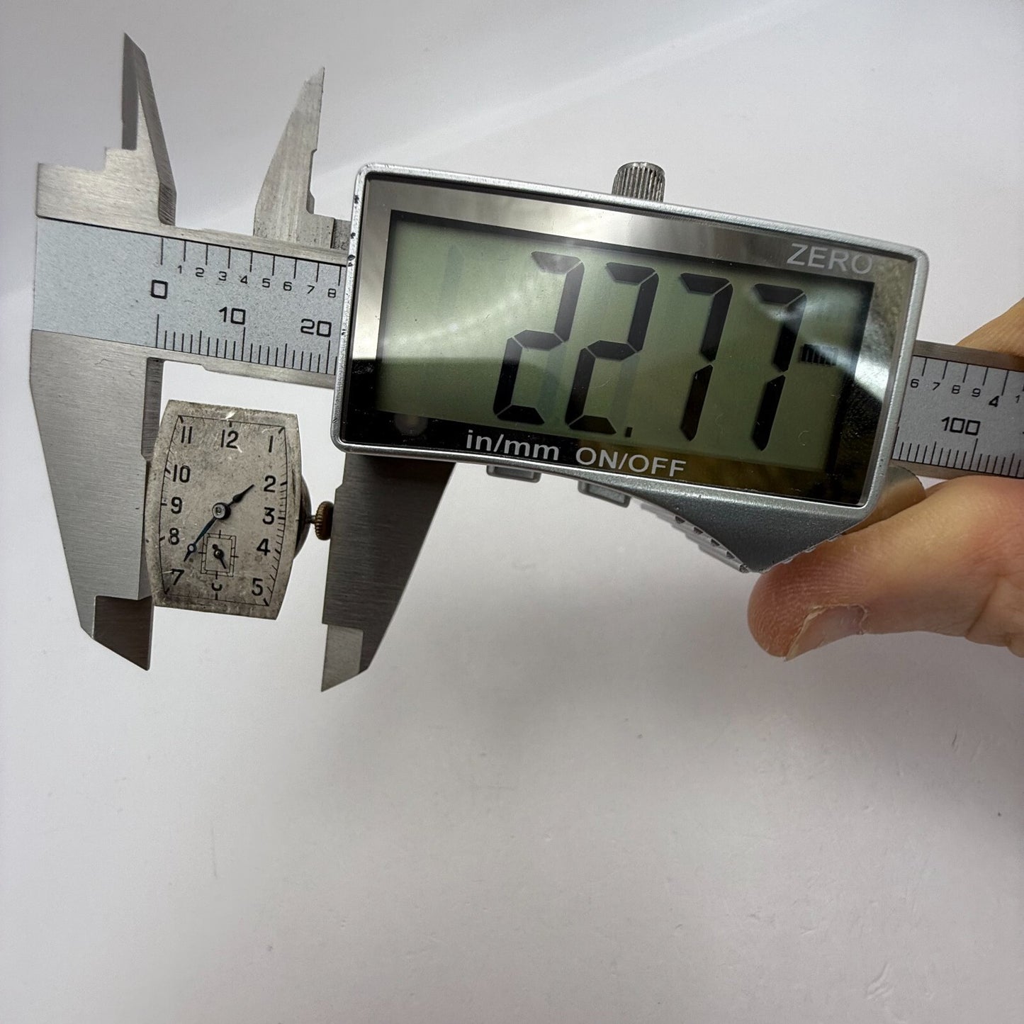 18.5mm Vintage Cyma Tavannes 836 Swiss Manual Wind Watch Movement PARTS REPAIR