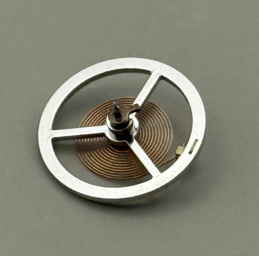 BFG 866 Balance Wheel Complete And Spring Renata 64 Watch Movement Parts NOS 