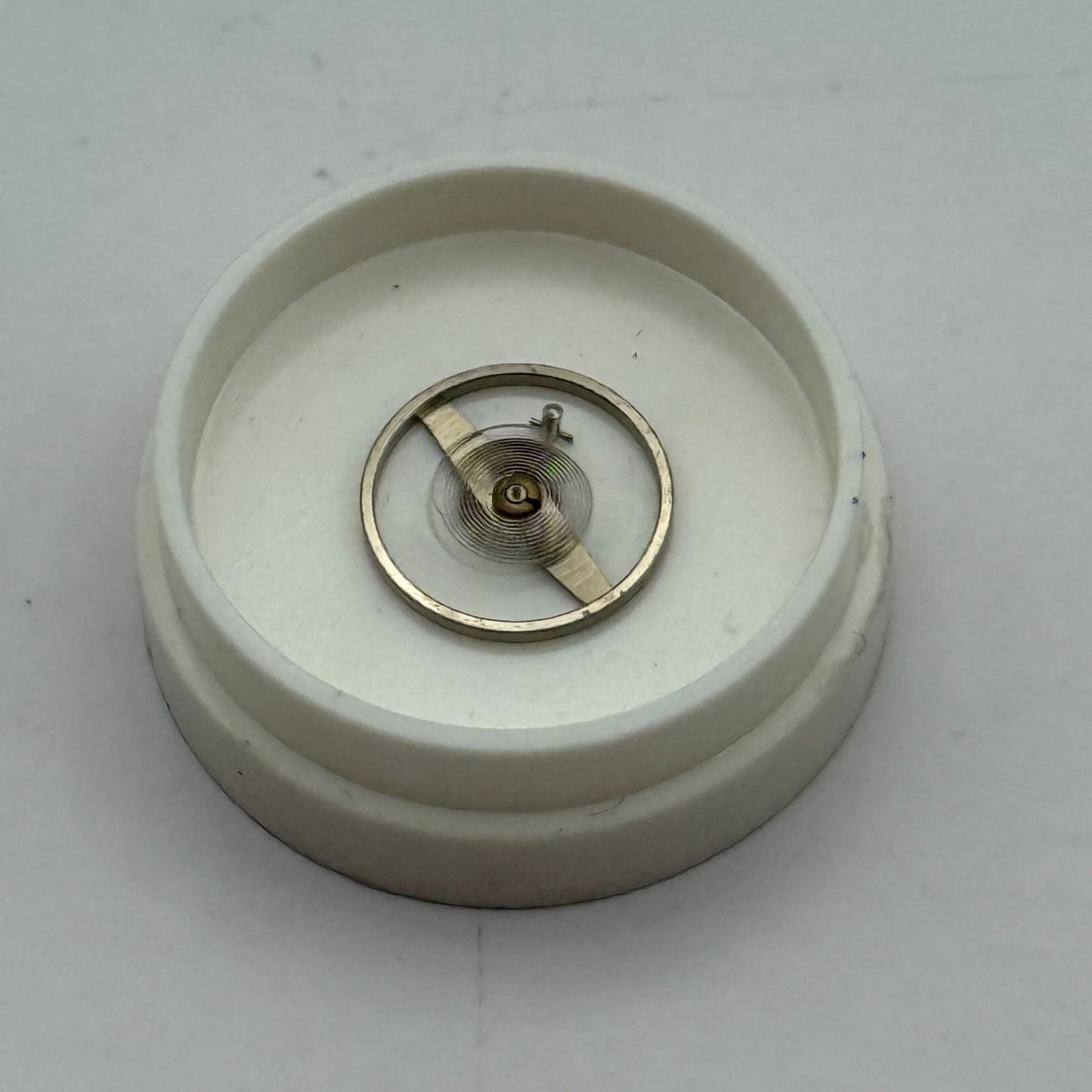 Amida 580 585 Balance Wheel Complete And Spring 1389 Watch Movement Parts 