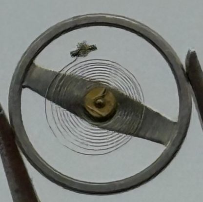 Brac 2021 Balance Wheel Complete And Spring 5 1/4''' 69 M Watch Movement Parts