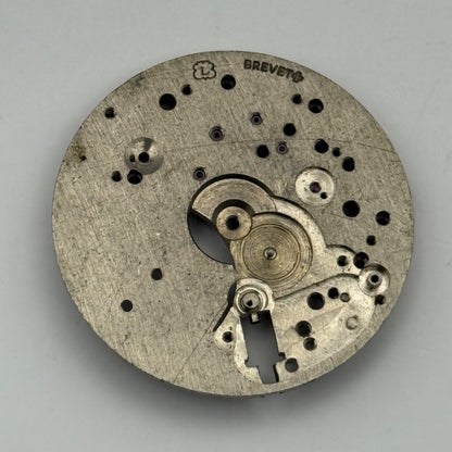 Landeron Brevet Main Plate Watch Movement Chronograph Vintage Swiss Parts 31.5mm