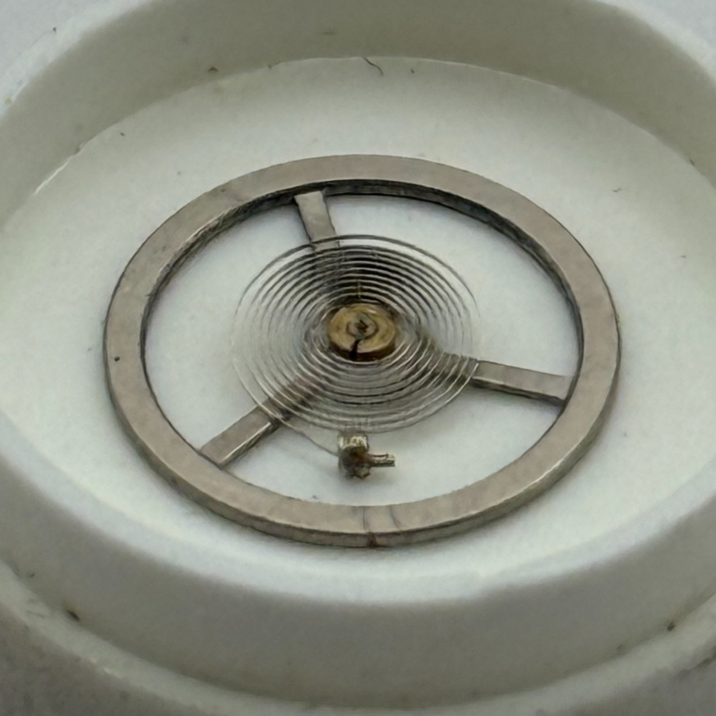 EB 8021 Balance Wheel Complete And Spring 10½’’’ 1253 Watch Movement Parts NOS