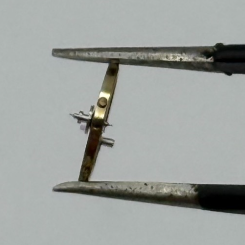 ETA 2410 Balance Wheel Complete And Spring 6 3/4’’’ 1059 M Watch Movement Parts