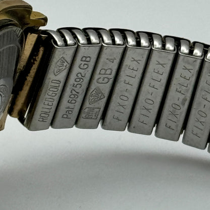 33mm Men’s Vintage Accurist Shockmaster Automatic ETA 2472 Date Dial Watch PARTS