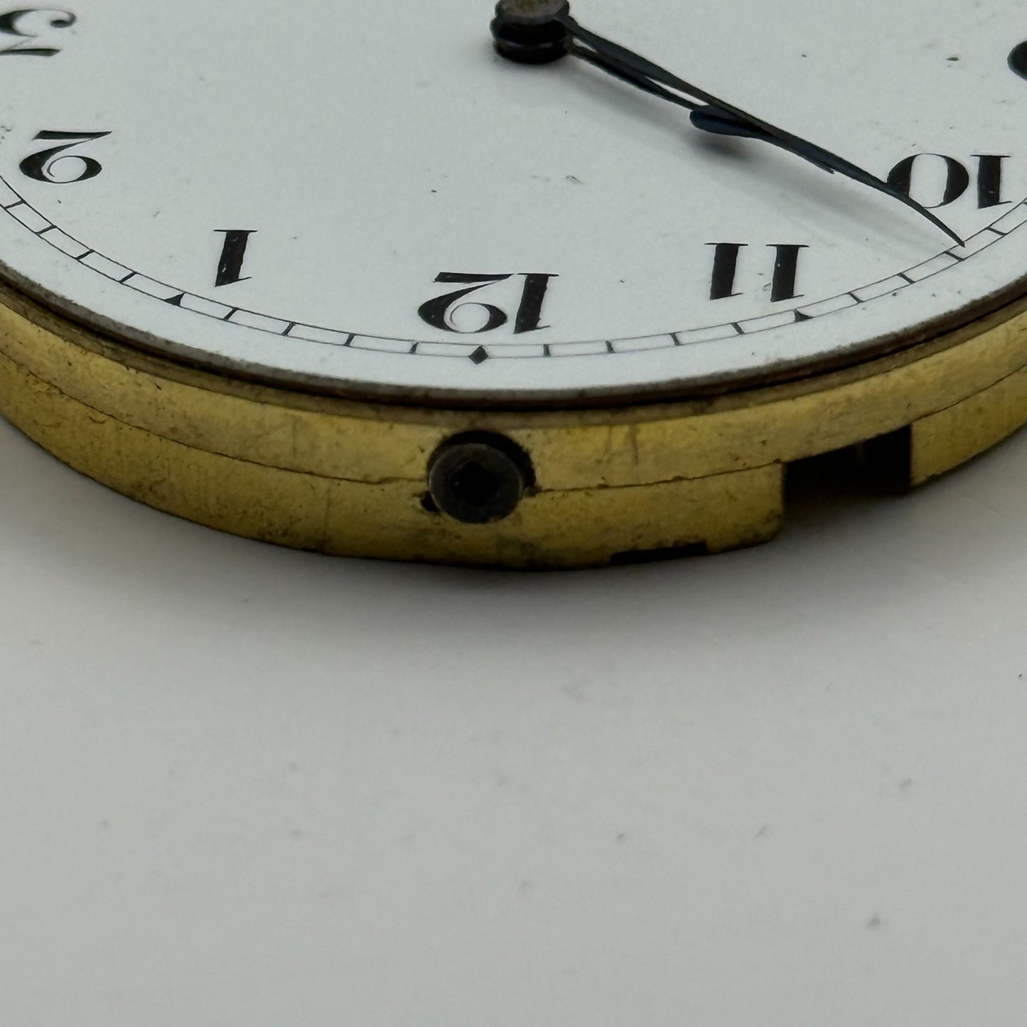 Unicorn Pocket Watch Movement Open Face 15 Jewels Swiss Parts Repair 41.1mm