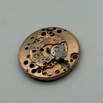 FHF 67 Watch Movement Main Plate Manual Wind Vintage Swiss Parts Repair 23.6mm