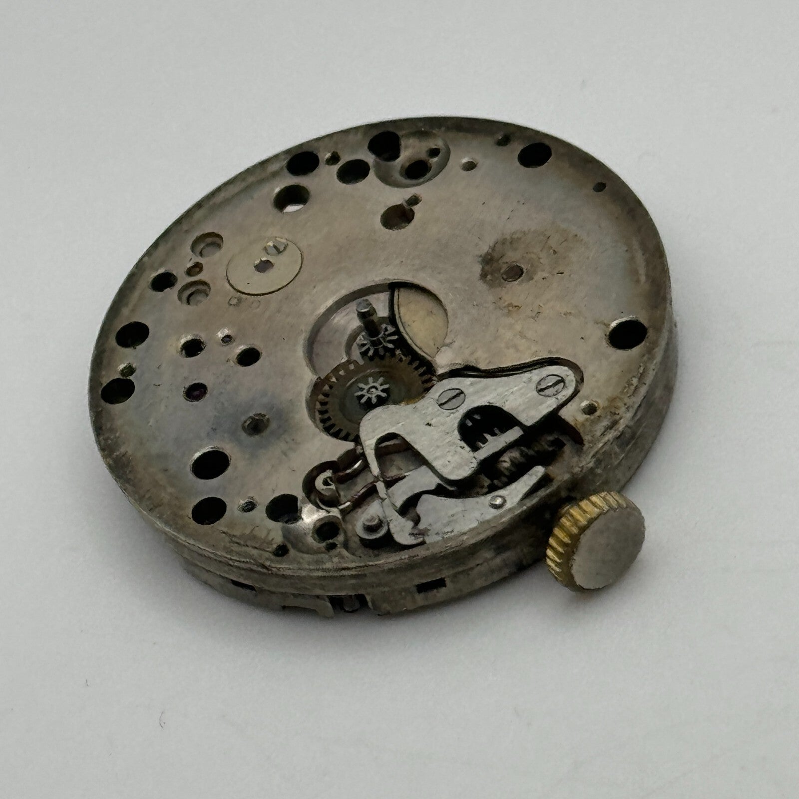27.1mm Men's Bernex FHF 15 Jewels Trench Watch Movement Manual Wind Swiss PARTS