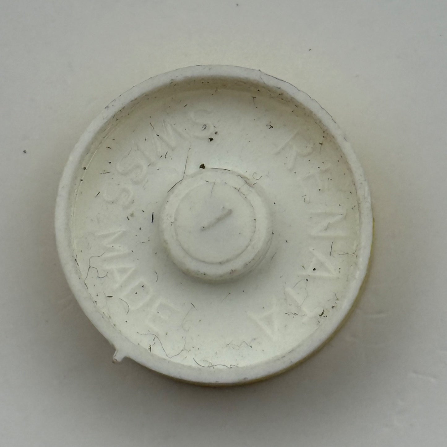 Oris 650 654 Balance Wheel Complete And Spring 11 1/2'''  Watch Movement Parts 