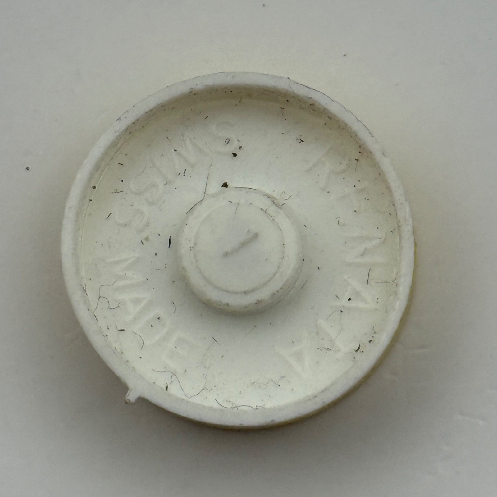 Oris 650 654 Balance Wheel Complete And Spring 11 1/2'''  Watch Movement Parts 