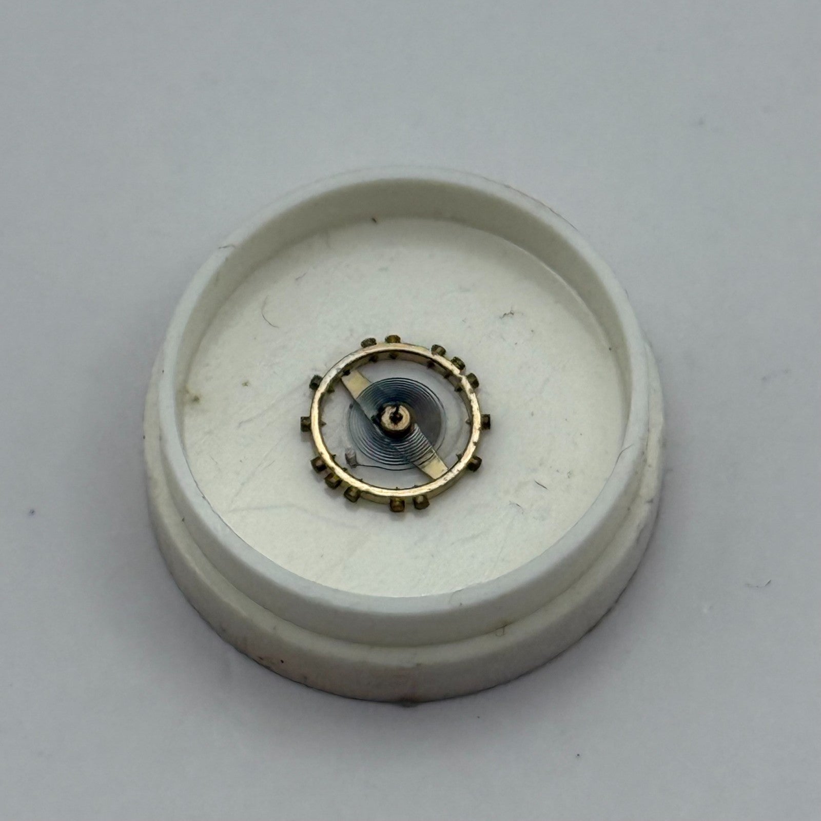 AS 976 1012 Balance Wheel Complete And Spring Inca 532 M Watch Movement Parts