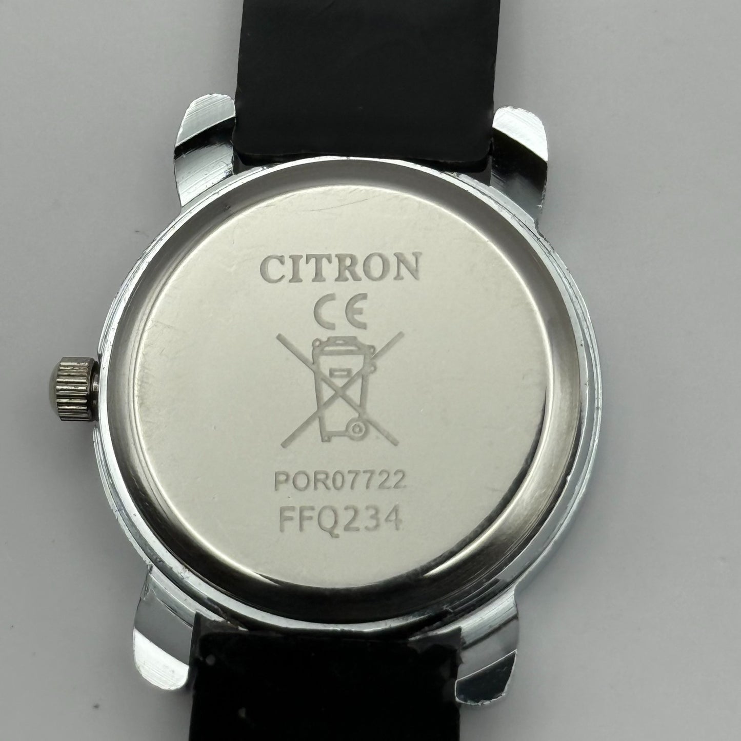 Citron Kids Quartz Watch Soccer Ball Print Strap Sporty Working 27mm New Battery