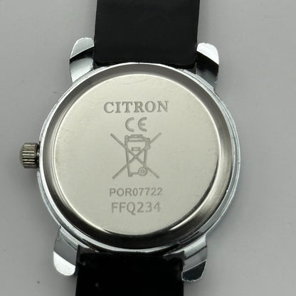 Citron Kids Quartz Watch Soccer Ball Print Strap Sporty Working 27mm New Battery