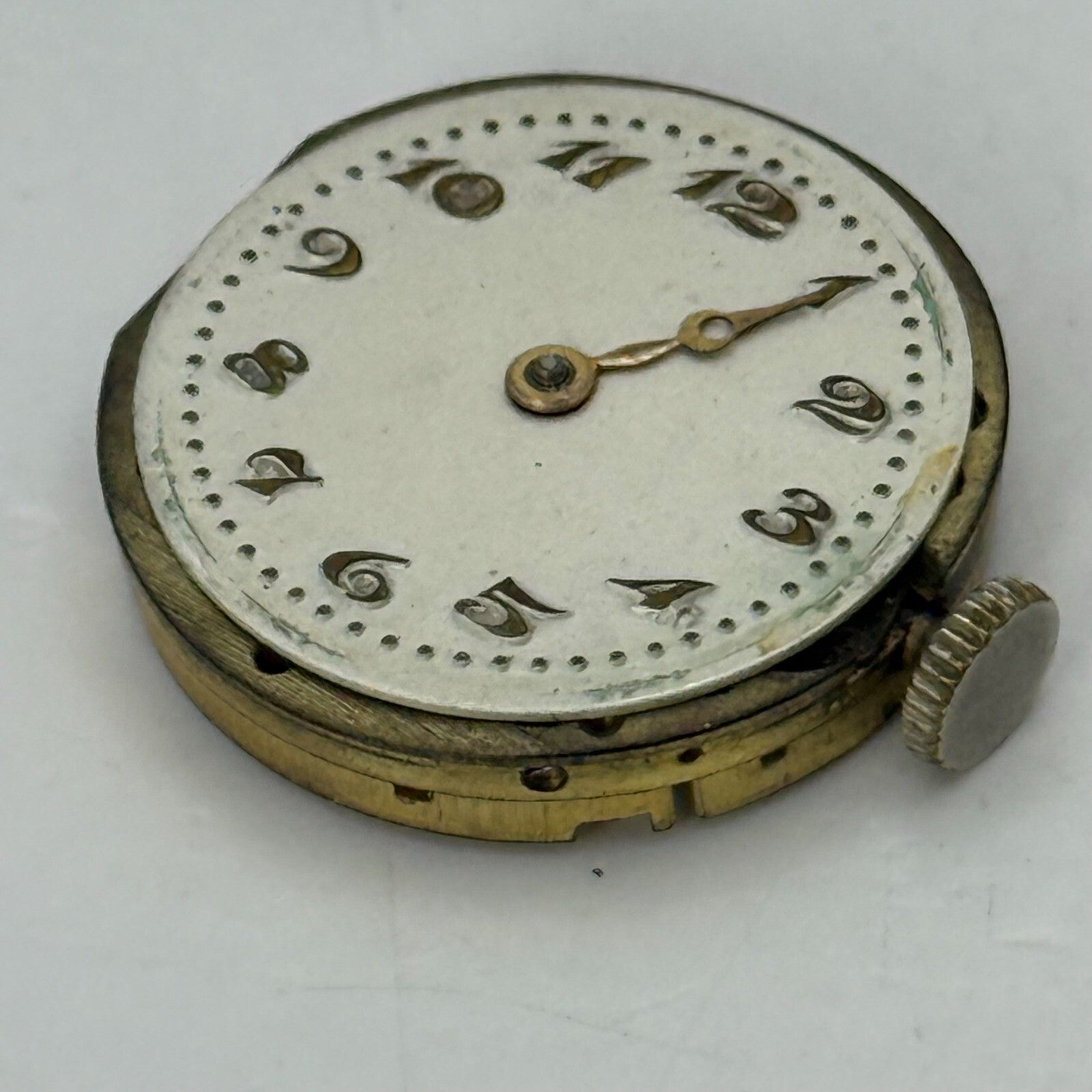 19.6mm Vintage High Grade Vertex Supreme Manual Wind Watch Movement PARTS REPAIR