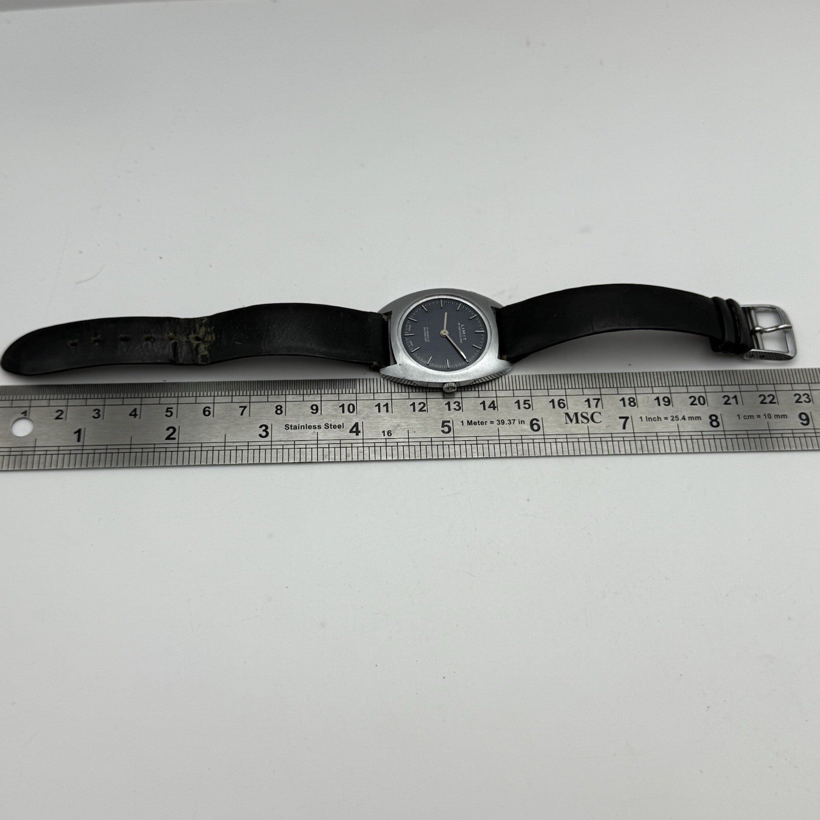 32mm Vintage Mens Limit FHF ST 69-21 Swiss Manual Wind Watch PARTS REPAIR