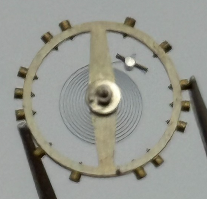 AS 984 Balance Wheel Complete And Spring 10 1/2’’’ 30 M Watch Movement Parts NOS