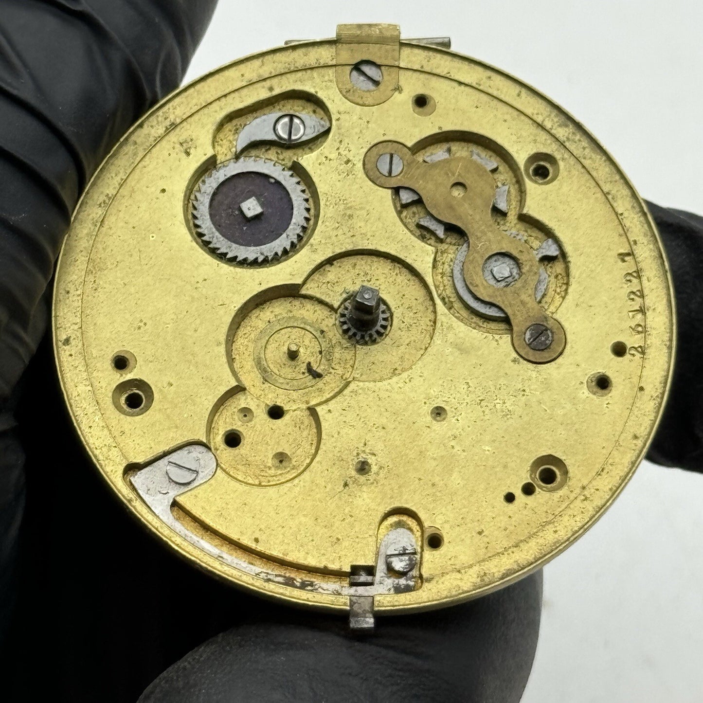 48.1mm Max Cohen Manchester Fusee No Chain Pocket Watch Movement FOR PARTS