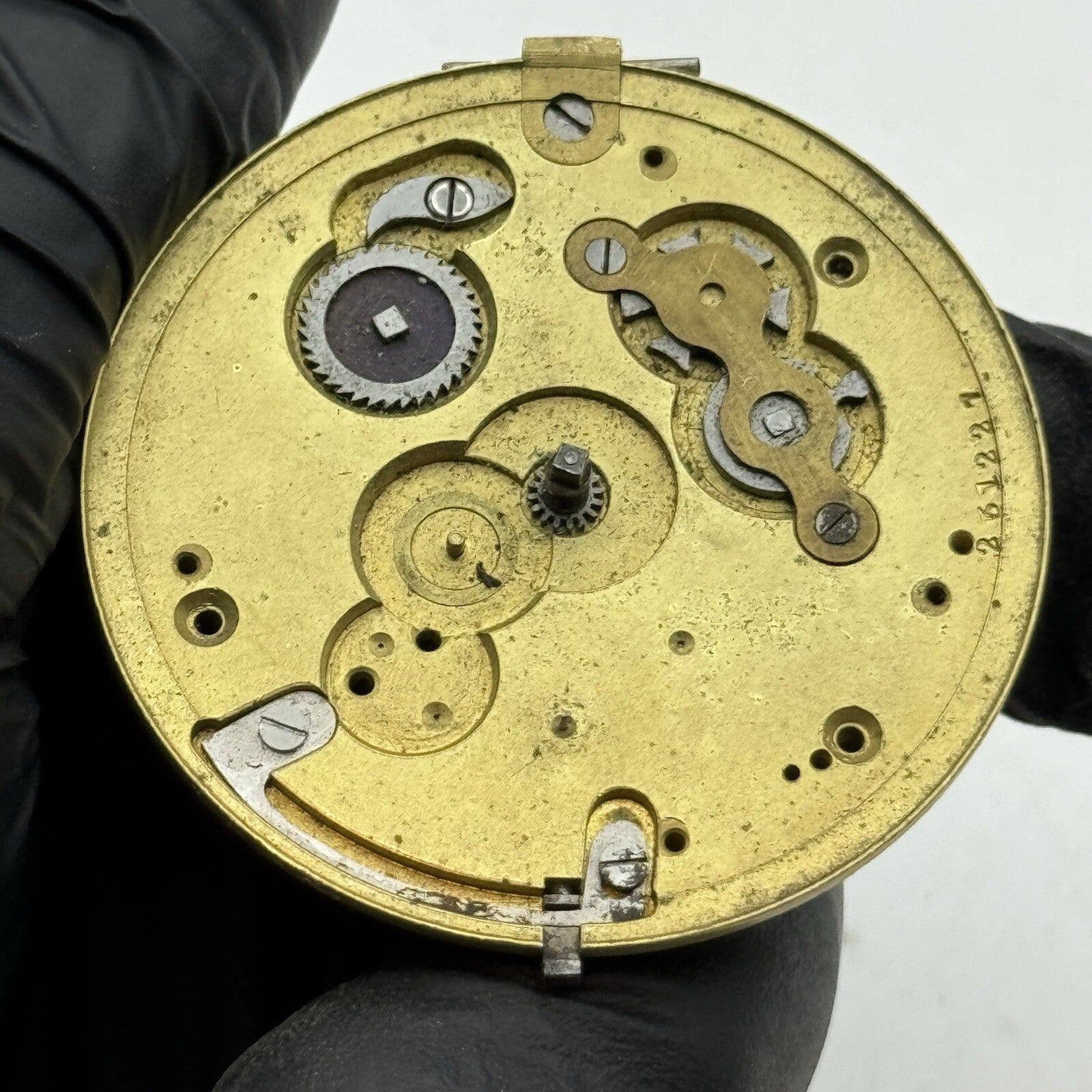 48.1mm Max Cohen Manchester Fusee No Chain Pocket Watch Movement FOR PARTS