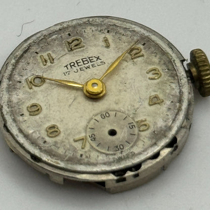 19.7mm Trebex AS 970 A Schild Sub Seconds Manual Wind Swiss Watch Movement PARTS