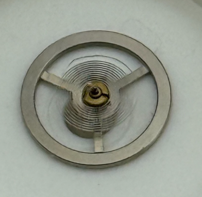 EB 8320 8321 8330 Balance Wheel Complete And Spring 6¾’’’ 1596 M Watch Movement