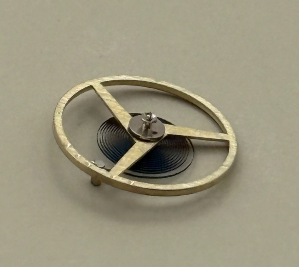 FHF 81 Balance Wheel Complete And Spring 10½’’’ Inca 1503 M Watch Movement Parts