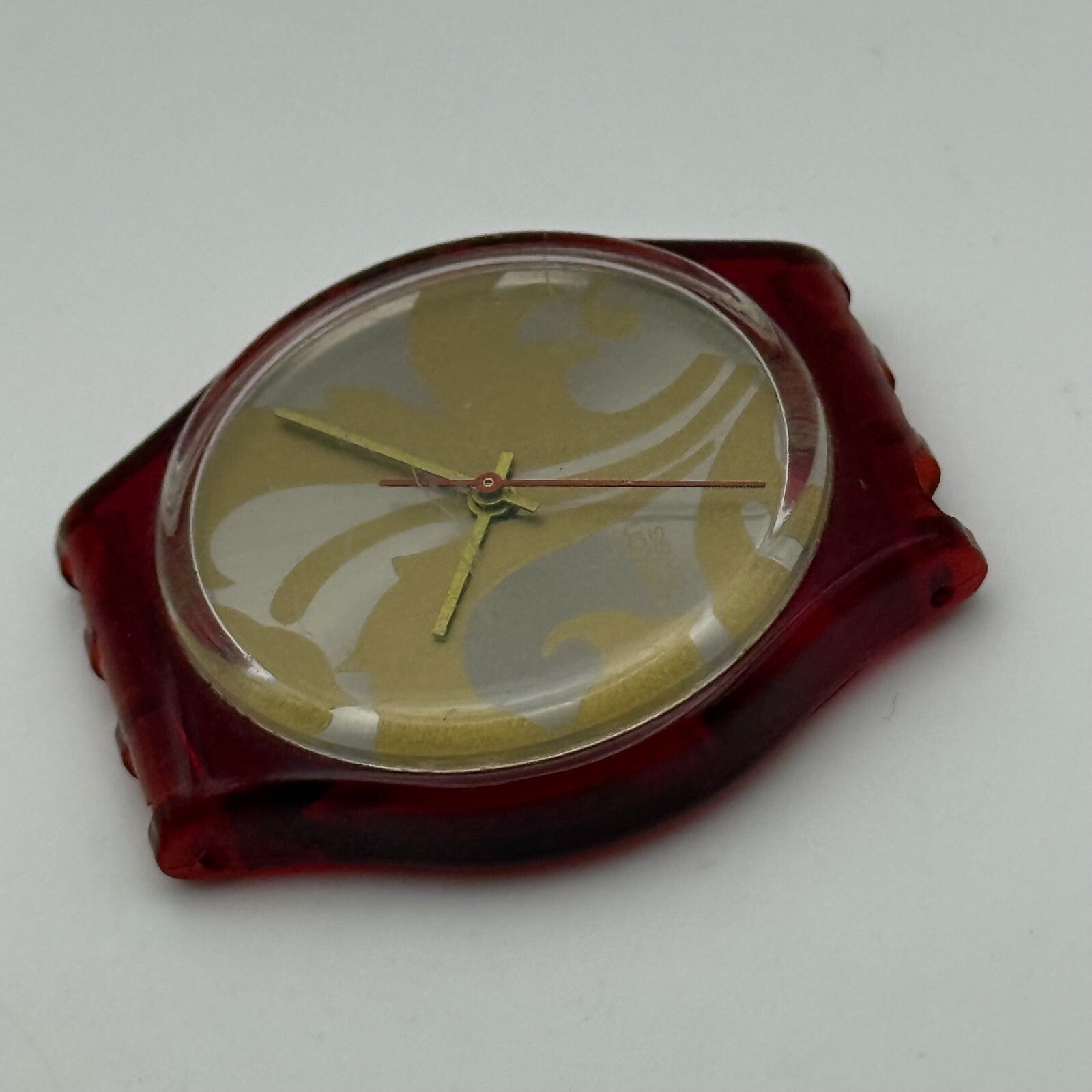 33mm Vintage 1990 Swatch GR106 Louis Watch UNTESTED PARTS REPAIR