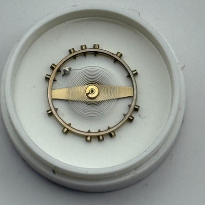 FHF 70 Balance Wheel Complete And Spring  10½’’’ 201 M Watch Movement Parts NOS