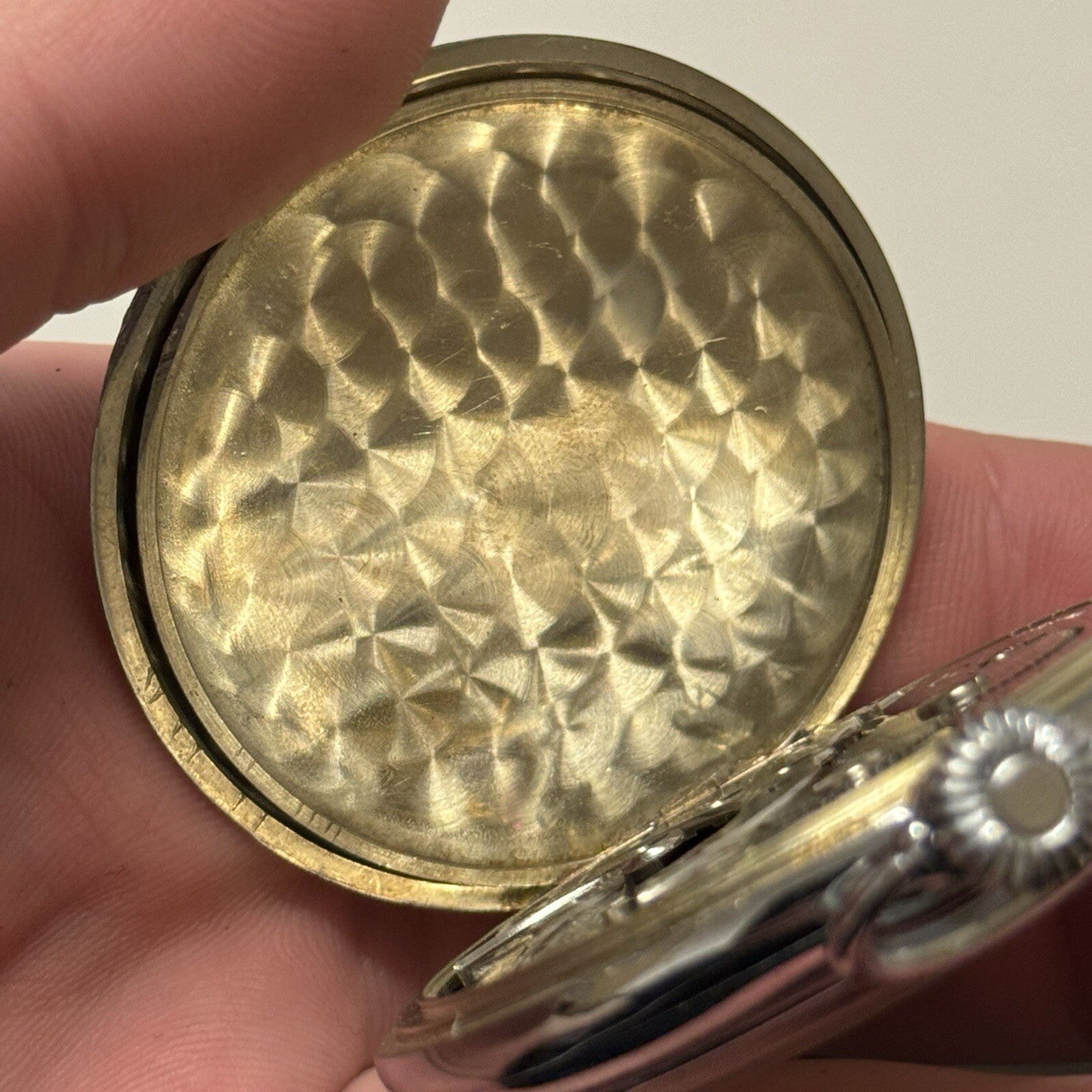 49mm Vintage Dowel NEW OLD STOCK Open Face Sub Seconds Pocket Watch TO SERVICE