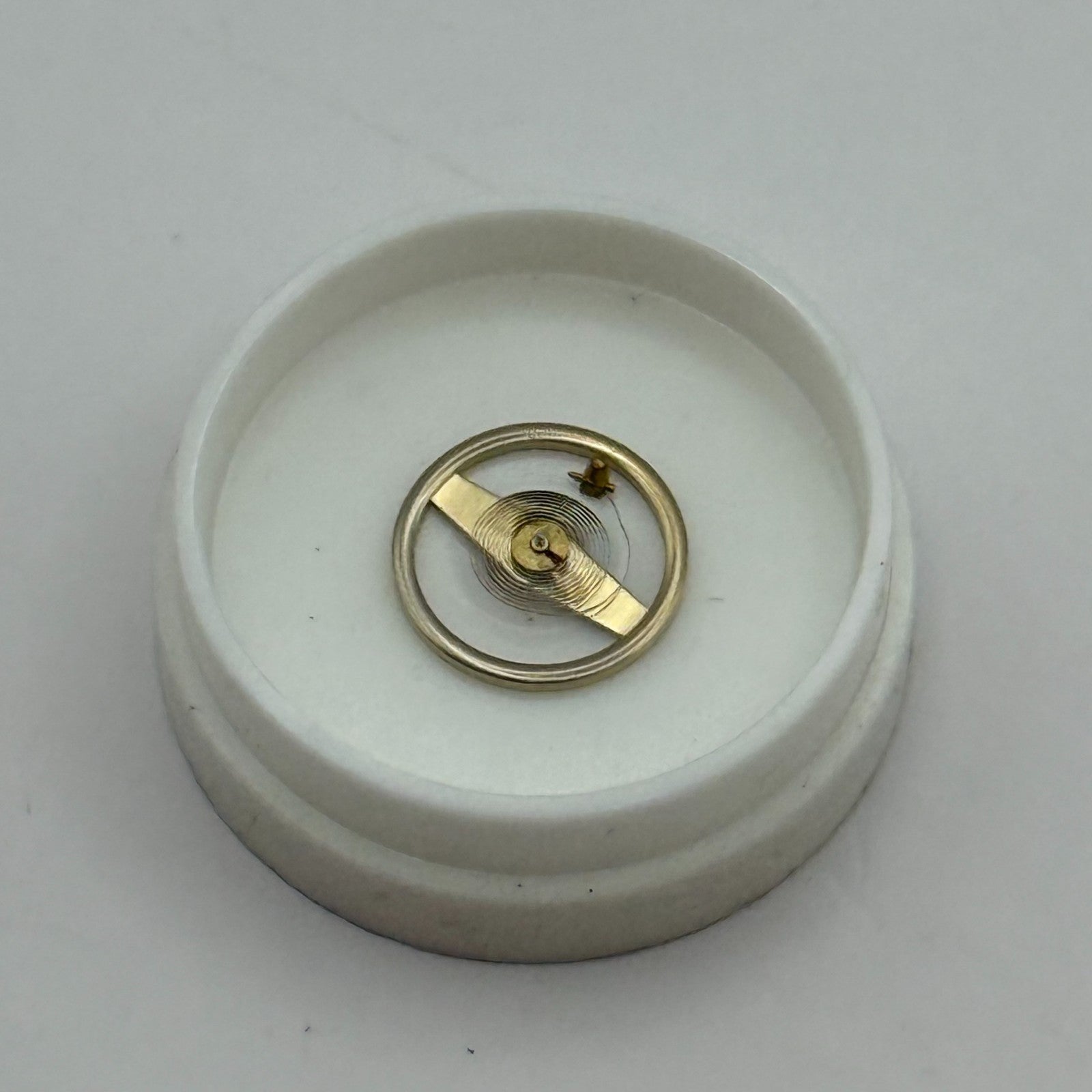 RL 8013 Balance Wheel Complete And Spring Ord. + Kif + Inca Watch Movement Parts