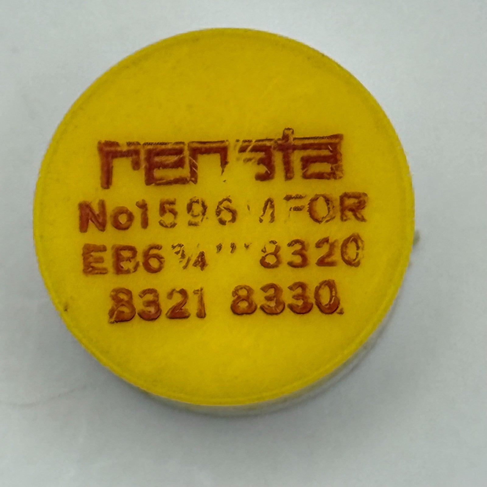 EB 8320 8321 8330 Balance Wheel Complete And Spring 6¾’’’ 1596 M Watch Movement