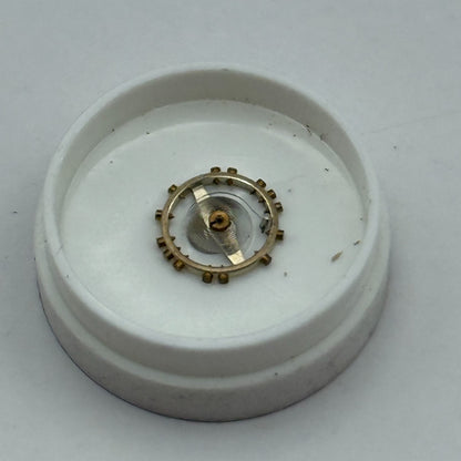 FEF 430 6600 Balance Wheel Complete And Spring 943 M Watch Movement Parts NOS