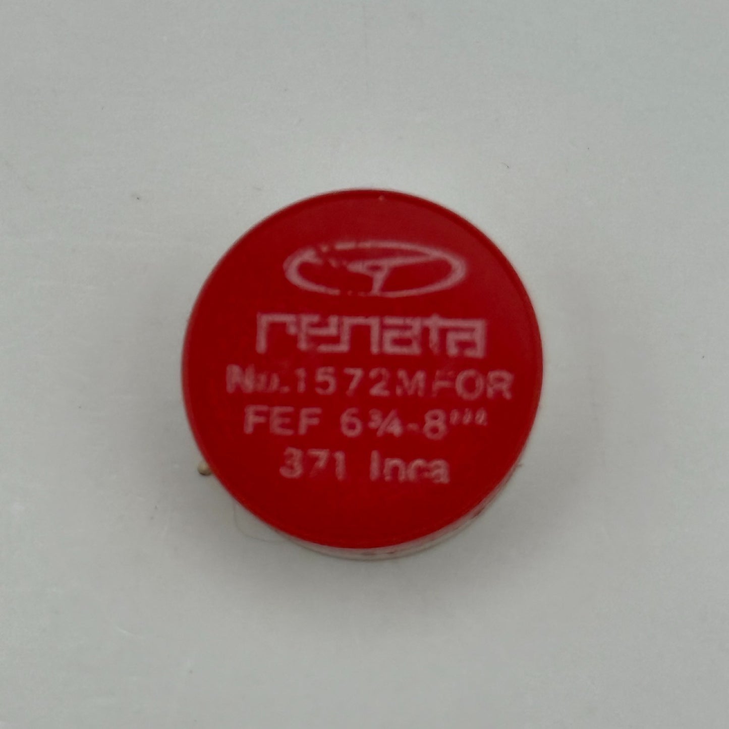 FEF 371 Balance Wheel Complete And Spring 6 3/4-8''' 1572 M Watch Movement Parts