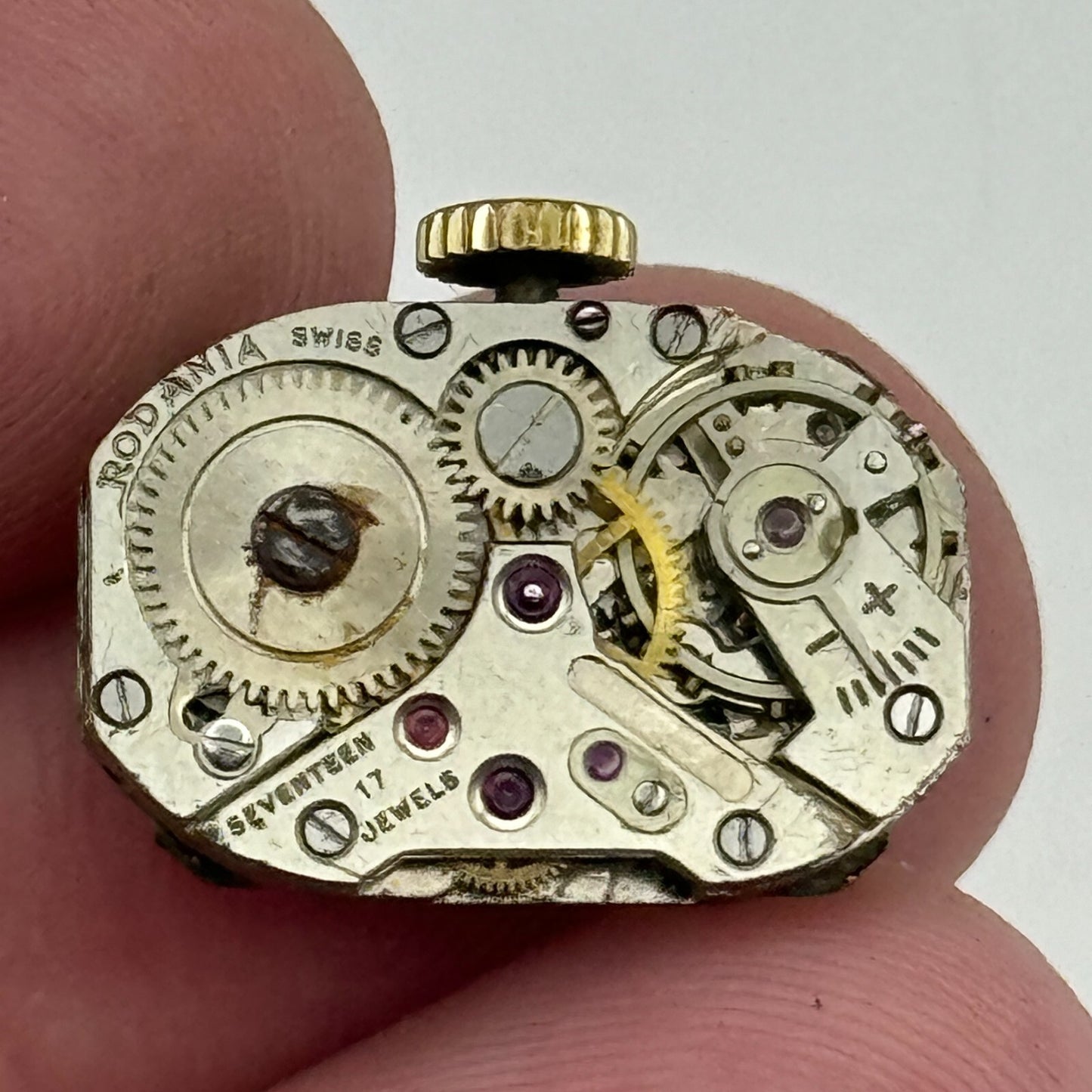 12.9mm Ladies Rodania AS 1051 A Schild Manual Wind Swiss Watch Movement PARTS